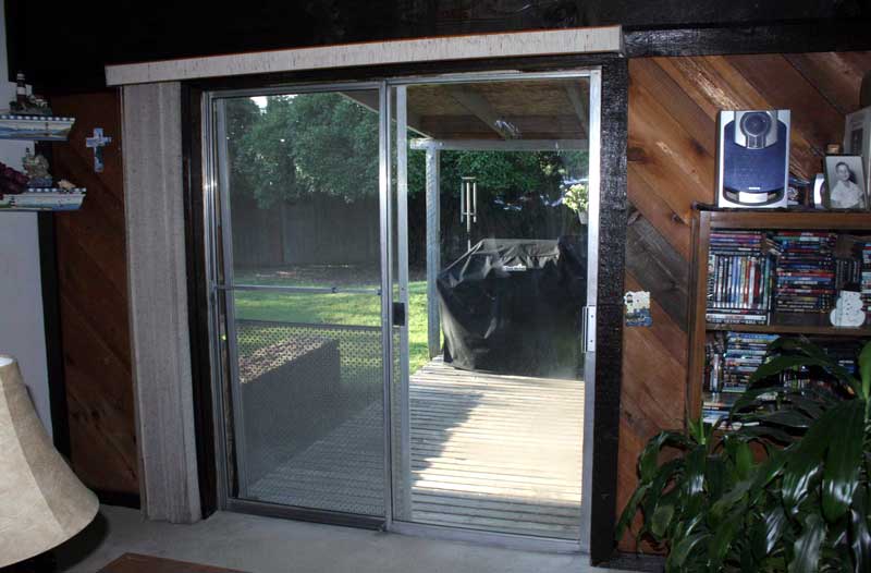 Patio Door With Blinds, What Can I Do With Old Sliding Glass Doors